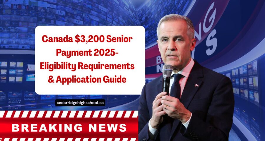 Canada $3,200 Senior Payment 2025- Eligibility Requirements & Application Guide